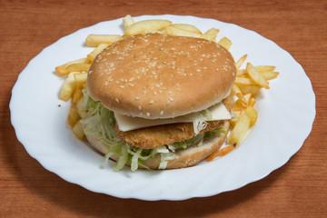 Fresh burger
