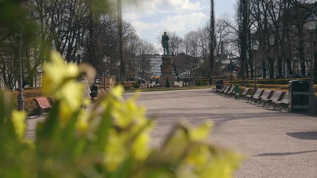 Helsinki City Park  a slider cam