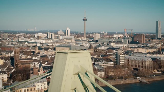 Blick &uuml;ber K&ouml;ln - Aerial 01