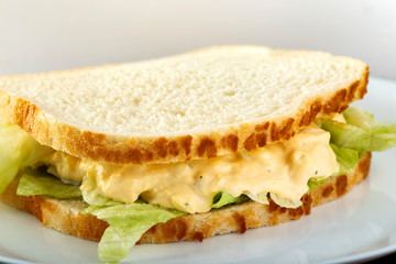 Sandwich with egg salad