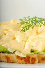Egg salad with mayonnaise