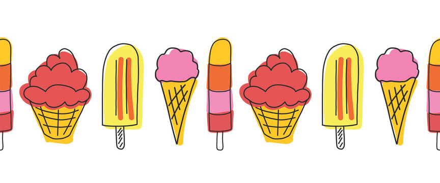 Ice Cream Border" Изображения: просматривайте стоковые фотографии,  векторные изображения и видео в количестве 5 | Adobe Stock