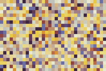 Colorful geometric pattern with different shapes. Oil painting on canvas style. Modern creative texture, minimal flat style. 