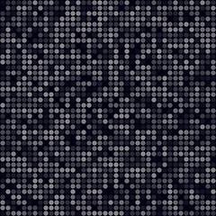 Tech background. Filled pattern of multiple rings. White colored seamless background. Authentic vector illustration.