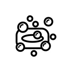soap icon vector symbol template design trendy