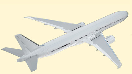 Boeing-777 Triple Seven Illustration