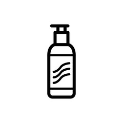 shampoo icon vector symbol template design trendy