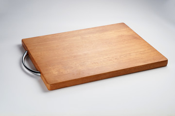 Cutting board isolated on white