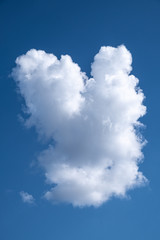 Blue sky with clouds