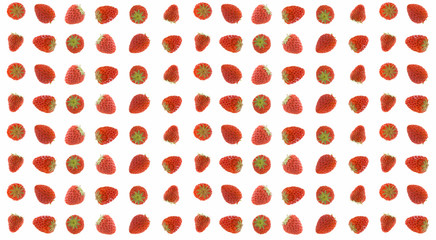 Fototapeta na wymiar A lot of Strawberry Wallpaper Background. 