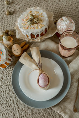 easter table setting