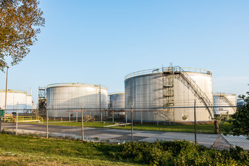 A close up of a factory building, dutch industry