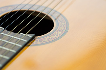 guitar close up