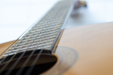 guitar close up