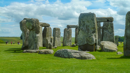 Naklejka premium Stonehenge at Amesbury, UK