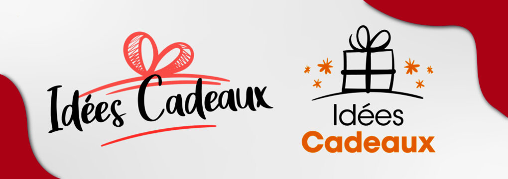 Idées cadeaux - logo - sticker - label