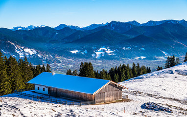 karwendel mountains near bad toelz