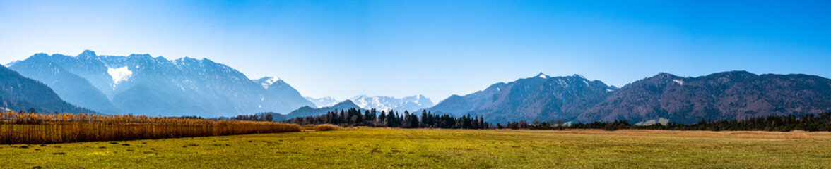 Obraz premium landscape near murnau am staffelsee