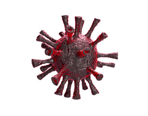 Coronavirus (Covid-19) models, 3D rendering