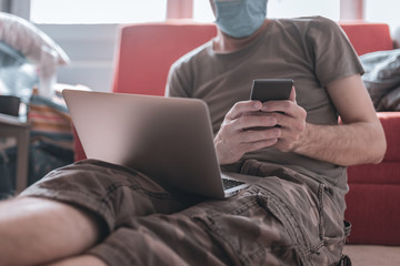 Working from home - telecommuting during coronavirus outbreak