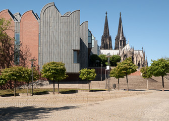 Kölner Dom und die Philharmonie