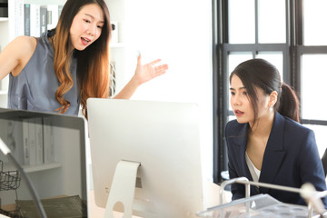 business woman in office