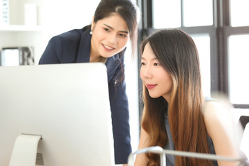 business people working together in office