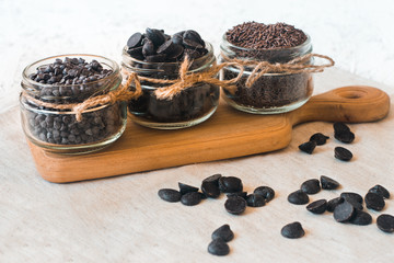 Chocolate. Confectionery sprinkle. Chocolate Drops. Assorted Chocolate.