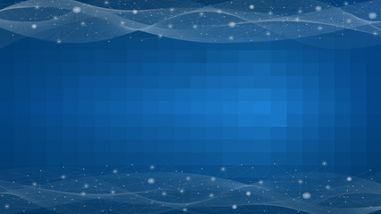 Abstract background with blue color.