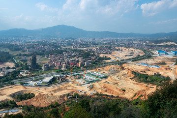 The rural urbanization in China..
