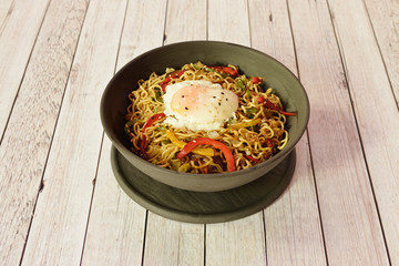 Chinese noodle dish 
