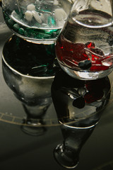 glass of water