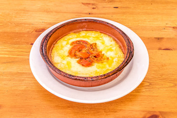 Image of delicious baked provolone