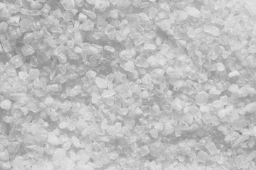 White sea salt closeup background texture, macro photography from above
