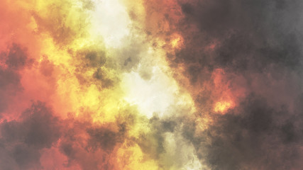 abstract colorful background texture nature weather sky clouds fire red gold beautiful