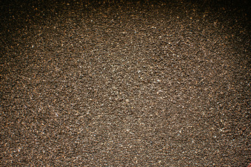 Textured fertile soil as background. Fertilizer, soil, peat moss textured. Agriculture concept. Selective focus.