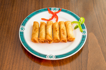 Crispy Asian-style roll