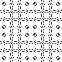 Naklejka premium Seamless pattern of circles. Fashionable and modern.