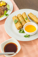 Crispy Asian-style roll