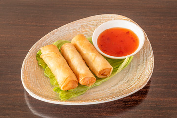 Crispy Asian-style roll