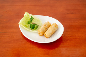 Crispy Asian-style roll