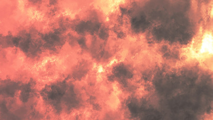 abstract colorful background texture nature weather sky clouds fire red gold beautiful