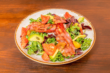 Image of salad with fresh ingredients