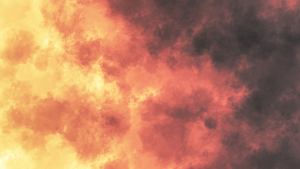 abstract colorful background texture nature weather sky clouds fire red gold beautiful