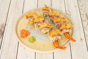 Japanese roll plate