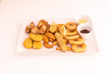 assorted snacks