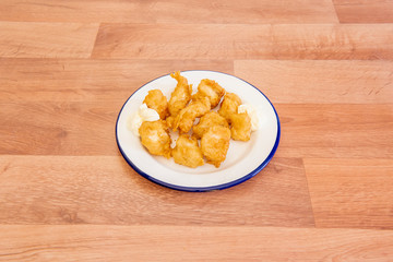 battered cod tacos