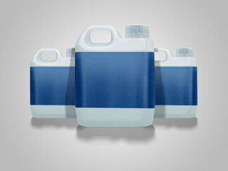 Alcohol Tank Corona Virus Mockup 3D Rendering Design