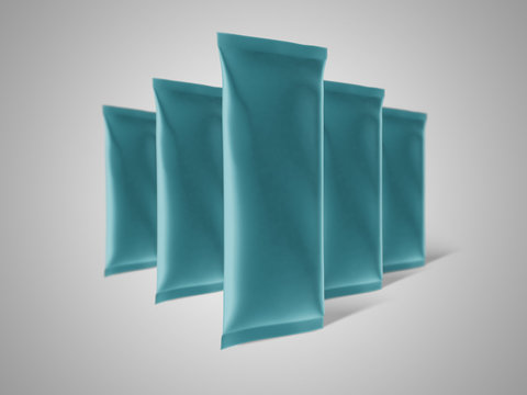 Plastic Bag 3D Rendering Mockup Design