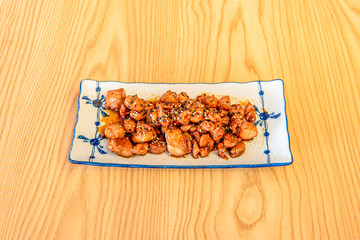 chicken teppanyaki plate